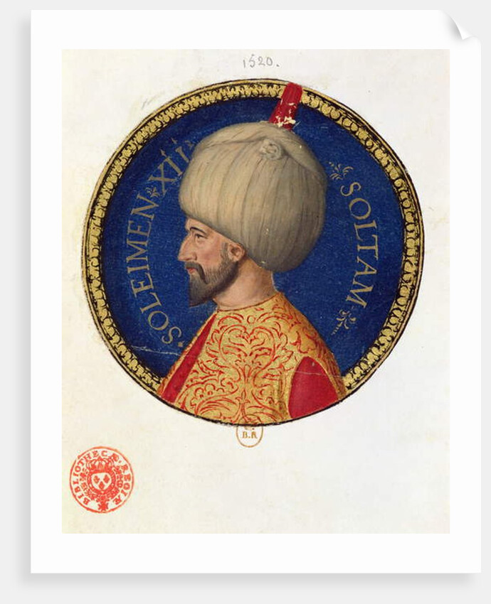 Suleiman I called the 'Magnificent' by Italian School