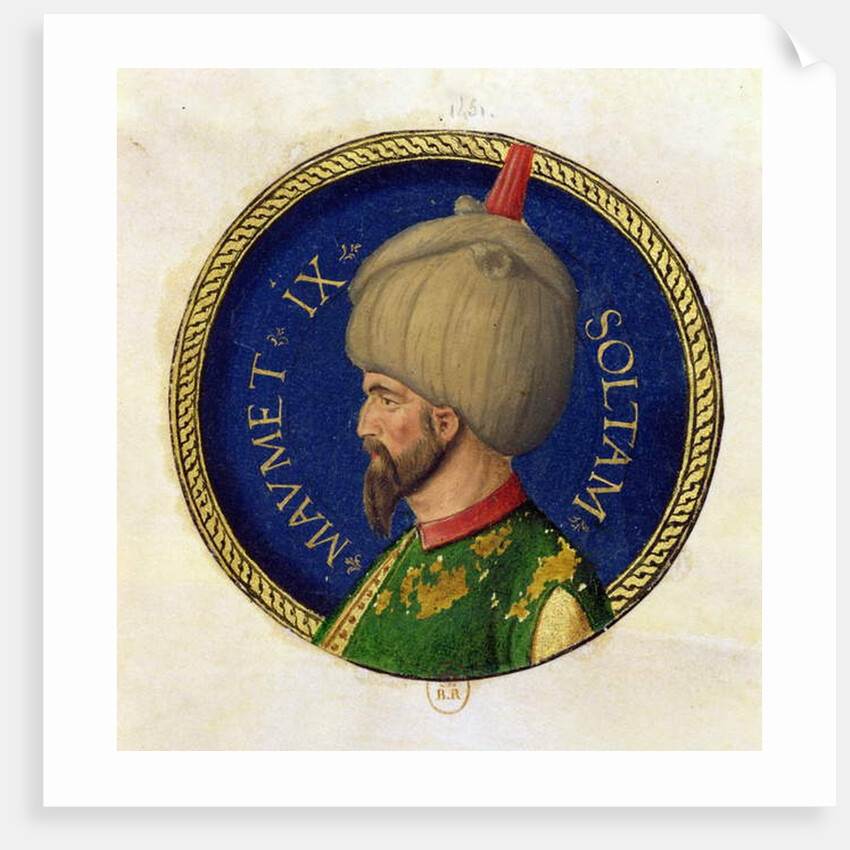 Mehmed II called 'Fatih', the Conqueror by Italian School