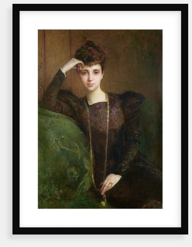 Portrait of a Young Woman, c.1900 by Pascal Adolphe Jean Dagnan-Bouveret