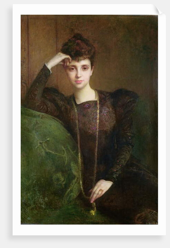 Portrait of a Young Woman, c.1900 by Pascal Adolphe Jean Dagnan-Bouveret