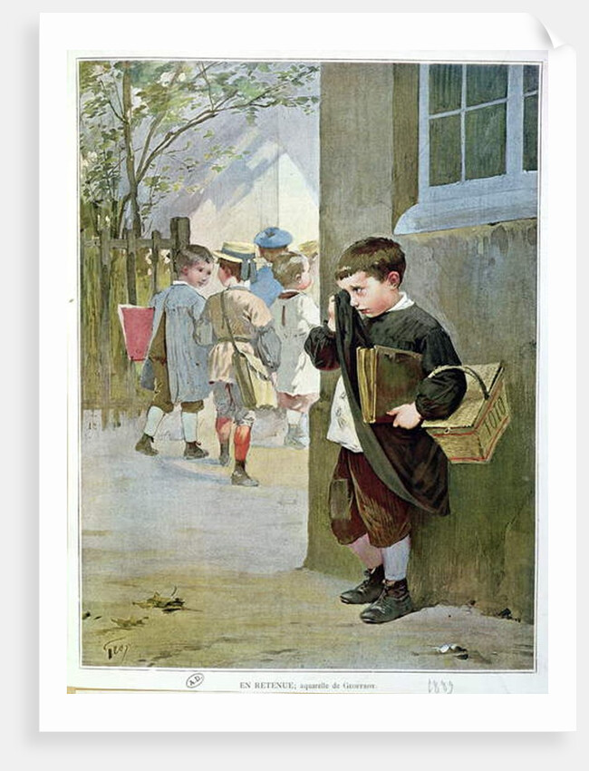 In Detention, 1889 by Henri Jules Jean Geoffroy