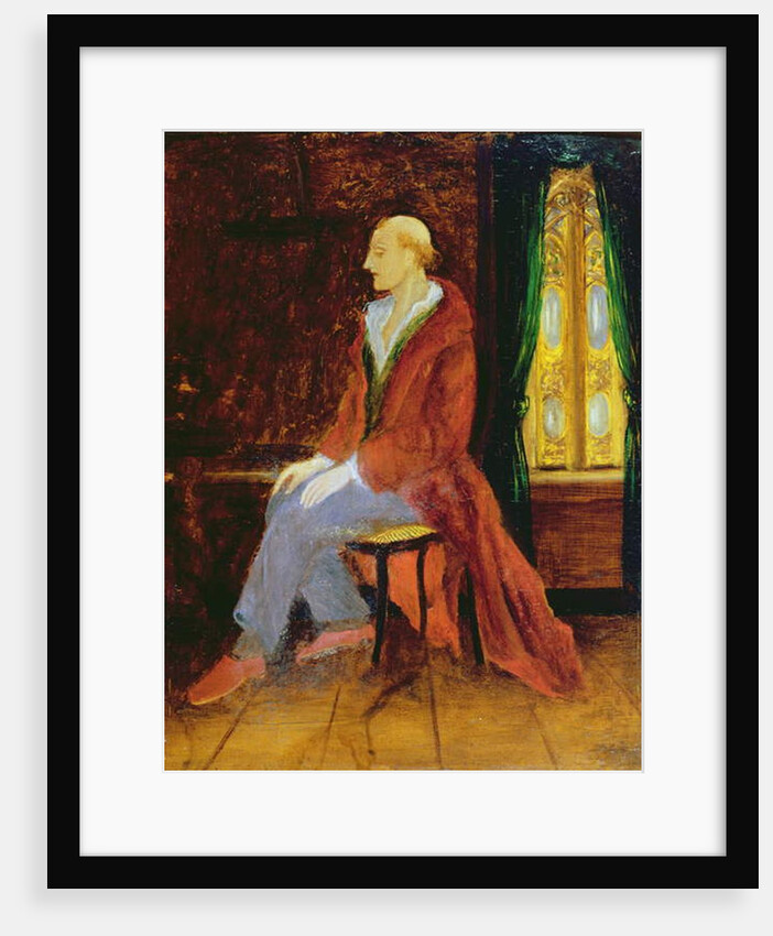 A Seated Madman by Dr. Max Simon