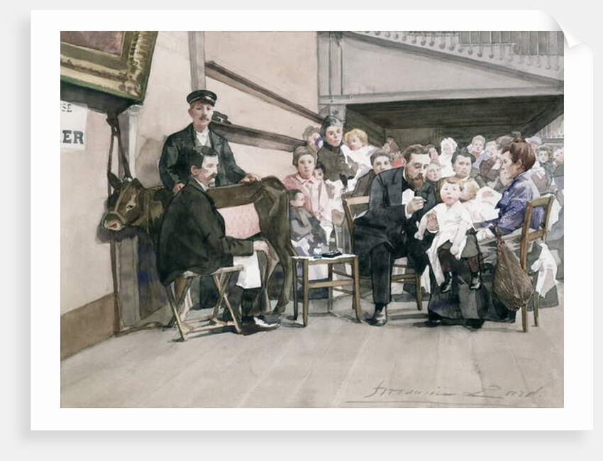 Vaccination of Infants at the Institut de la Vaccine, Paris, c.1900 by French School