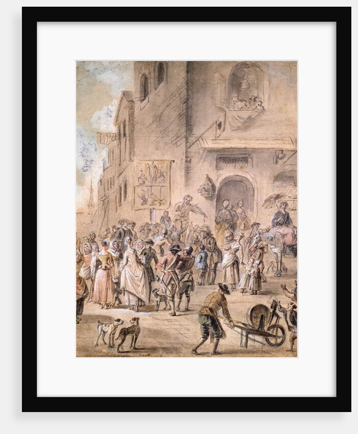 The Charlatan, 1774 by French School