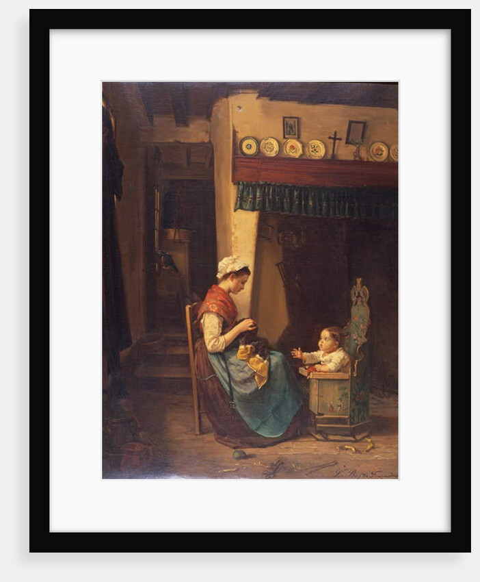 Mother and Child by Louise Becq de Fouquieres