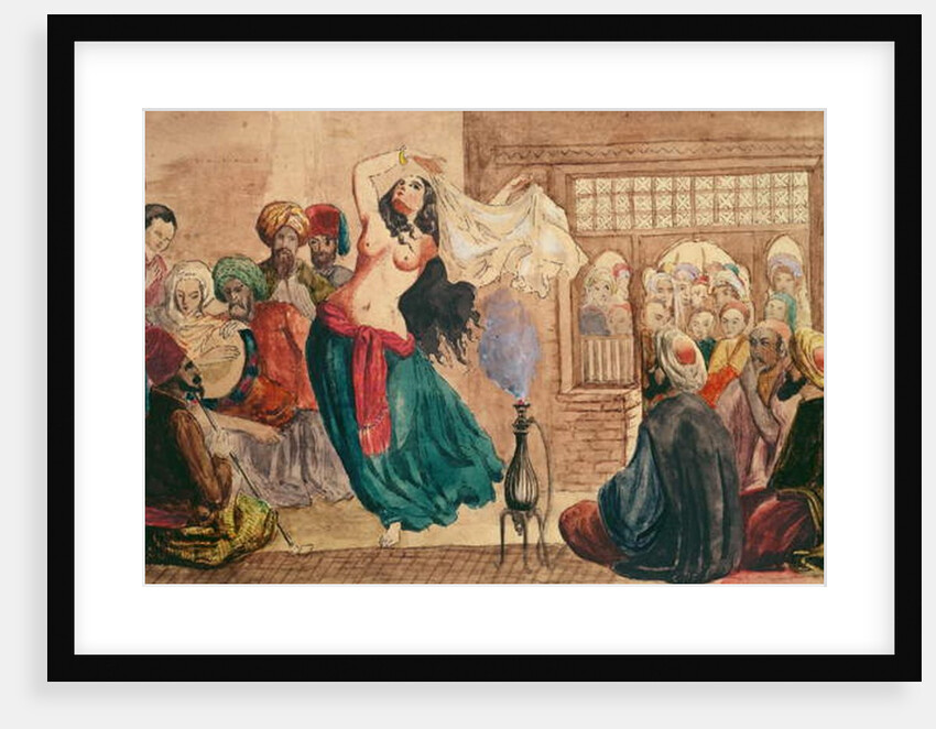 A Turkish Cafe, mid 19th century by French School