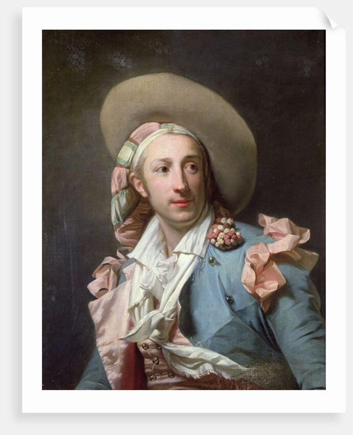 The Actor Thenard in the Role of Figaro by Henri-Pierre Danloux