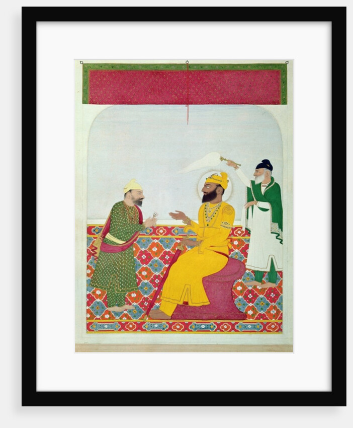 Guru Govind Singh 1815-25 by Indian School