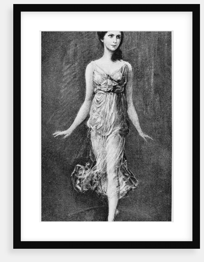 Isadora Duncan November 1902 by Frederich August Kaulbach
