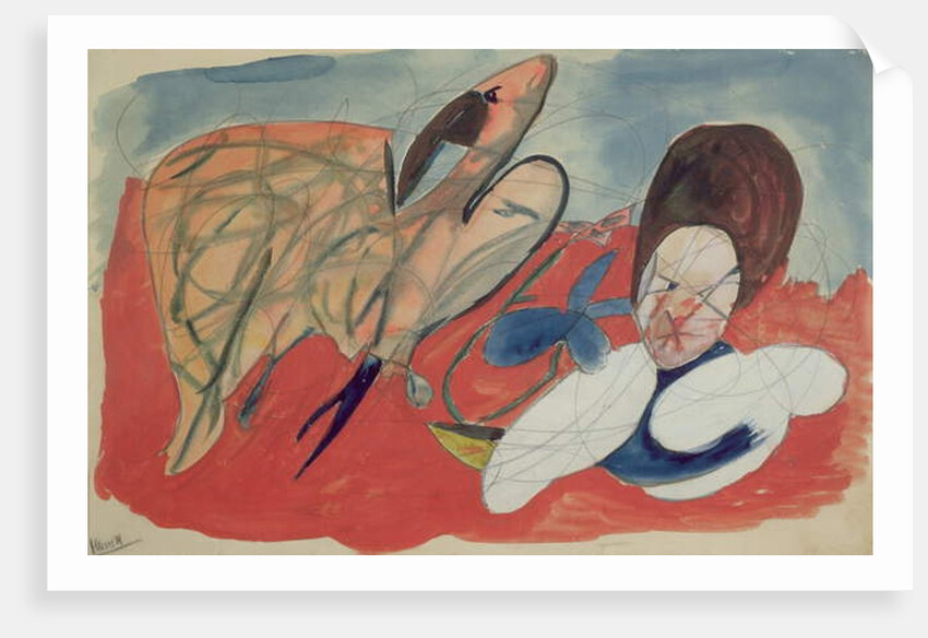 Surrealist painting by Robert Desnos