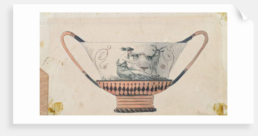 Design for the Rambouillet Dairy Service, Sevres Workshop by French School