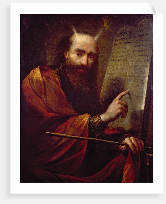 Moses and the Tablets of the Law by Claude Vignon