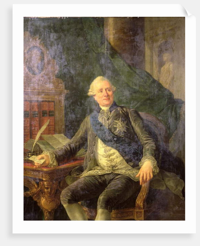 Charles Gravier Count of Vergennes by Antoine Francois Callet