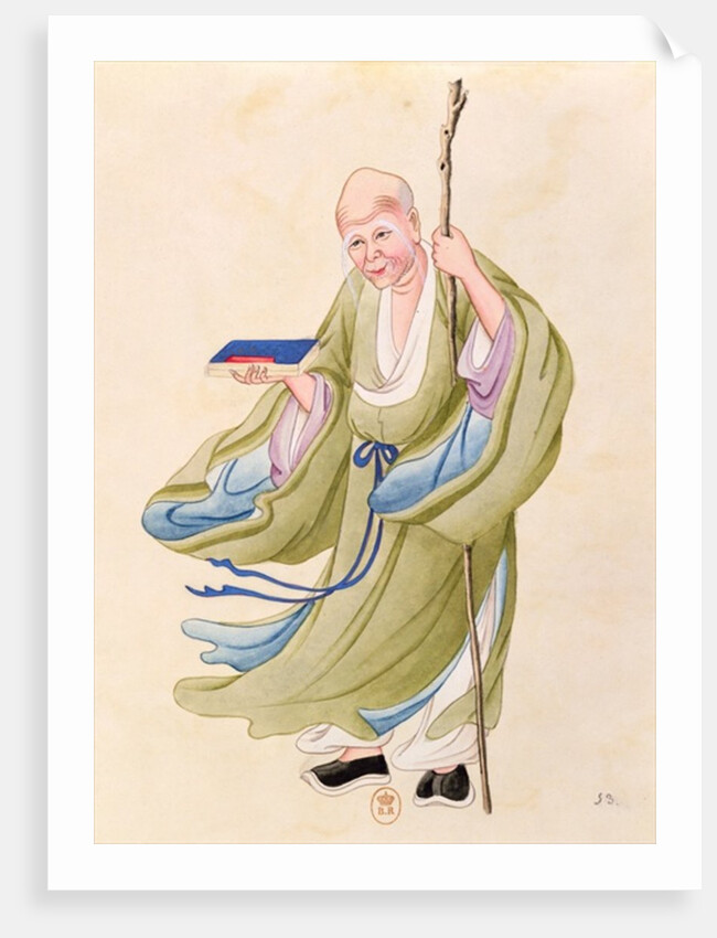 An old Chinese man by School Chinese