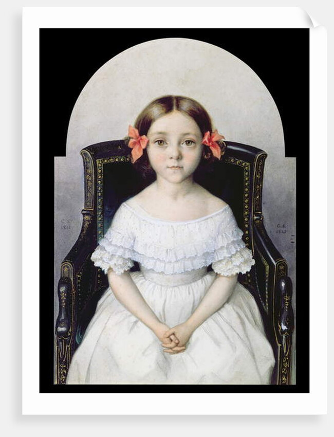 Olga de Simard de Pitray, 1841 by Louis Gaston de Segur