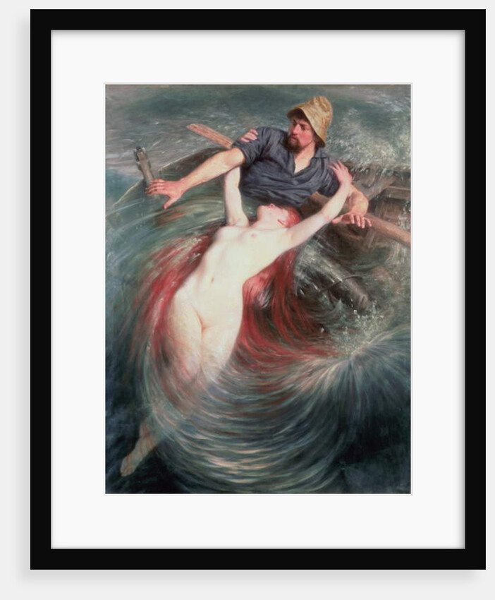 The Fisherman and the Siren by Knut Ekvall