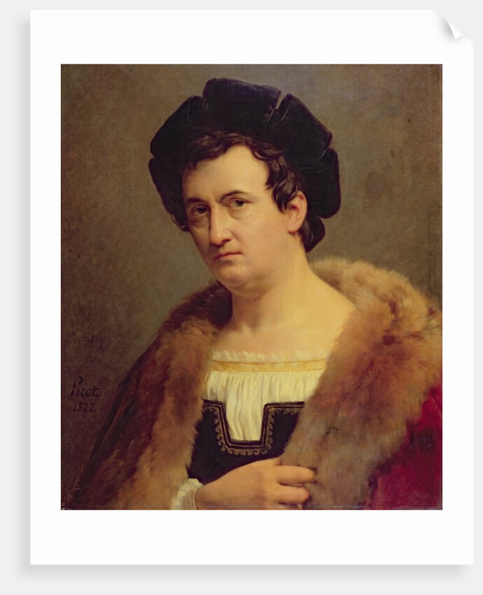Portrait of Francois Joseph Talma, 1822 by Francois Edouard Picot