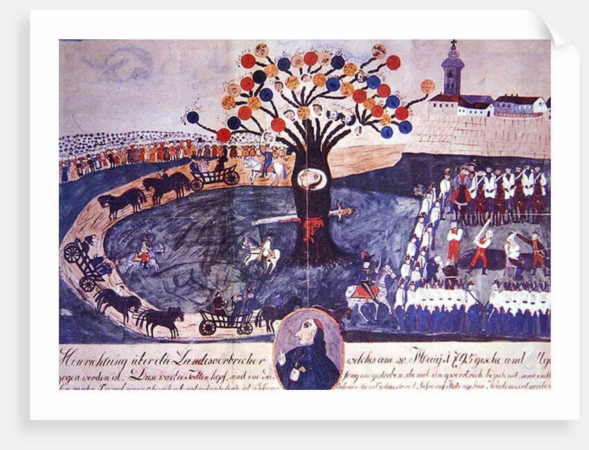 Execution of Ignac Martinovics and his companions on 20th May 1795 by Hungarian School