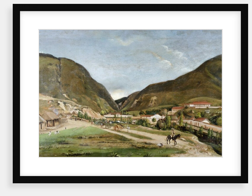 Bolivar's Villa at Bogota by Ramon Torres Mendez