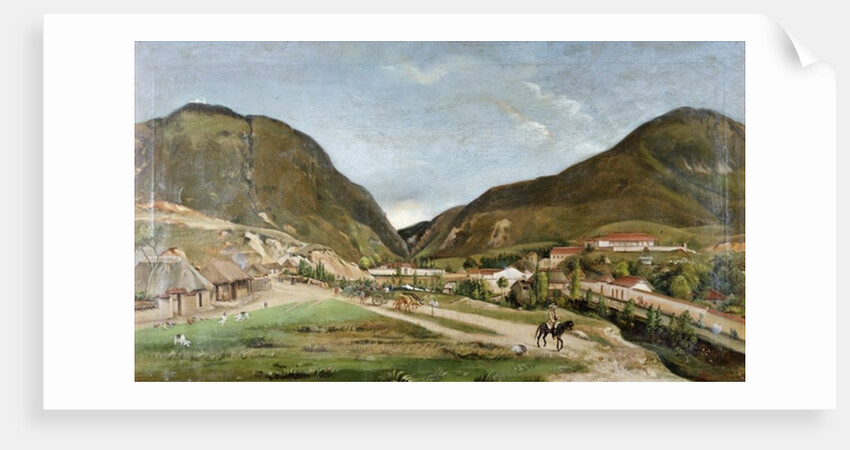 Bolivar's Villa at Bogota by Ramon Torres Mendez