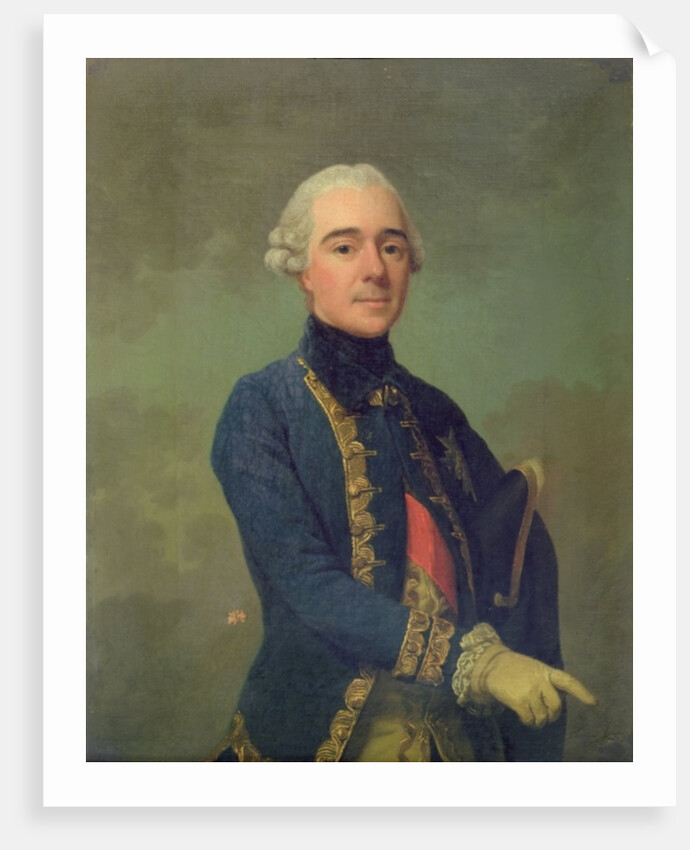 Victor Maurice de Riquet, comte de Caraman by Alexander Roslin