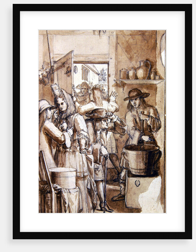 The Theriac Seller by French School