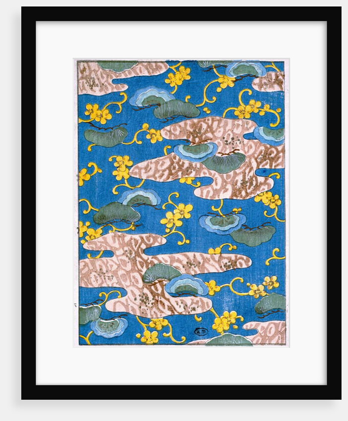 Fabric design, end nineteenth century by Japanese School