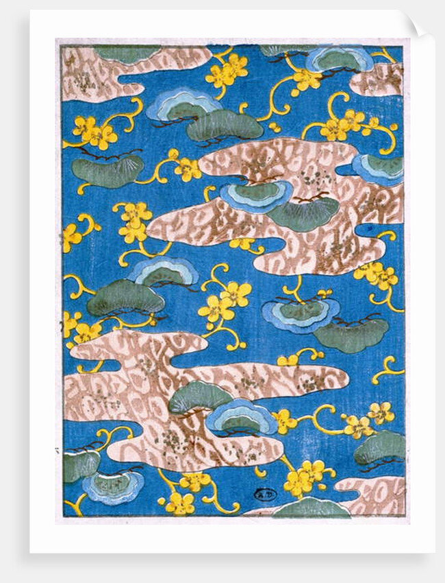 Fabric design, end nineteenth century by Japanese School