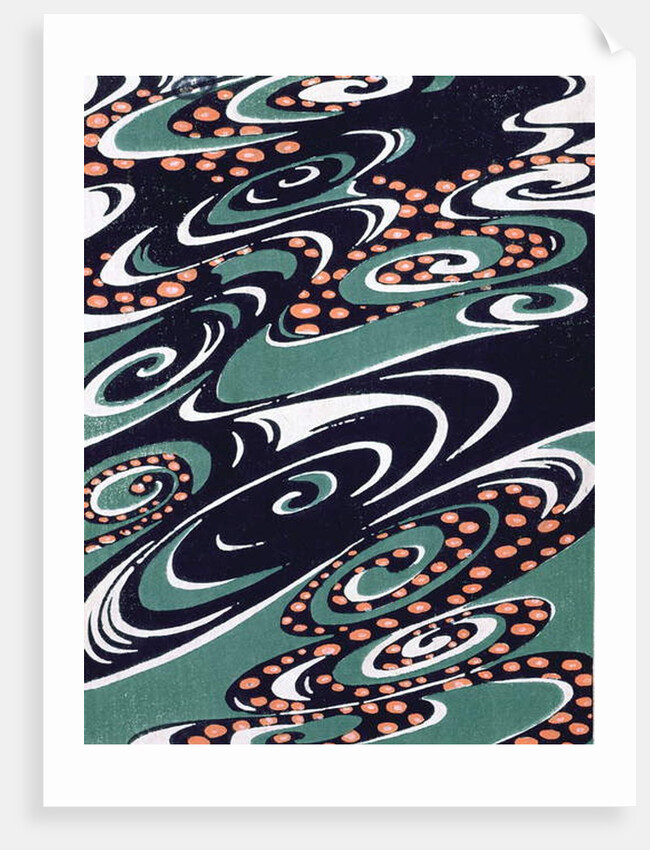 Fabric design, end nineteenth century by Japanese School