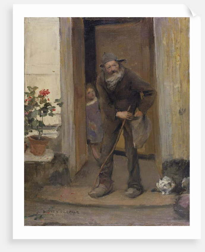 The Beggar, 1881 by Jules Bastien-Lepage