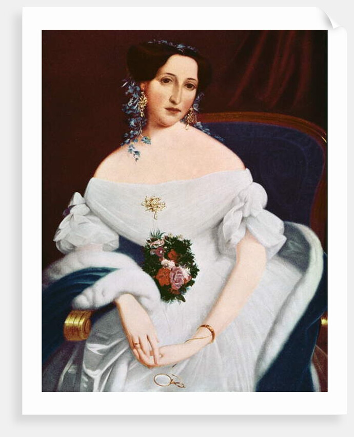 Luisa Pesjakova, c.1855 by Mihael Stroj