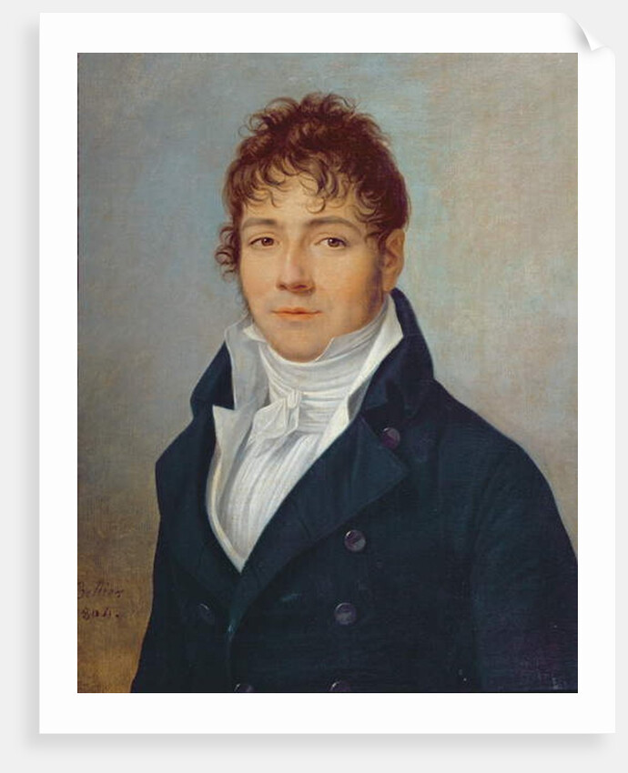 Pierre Lafon, 1804 by Jean Francois Marie Bellier