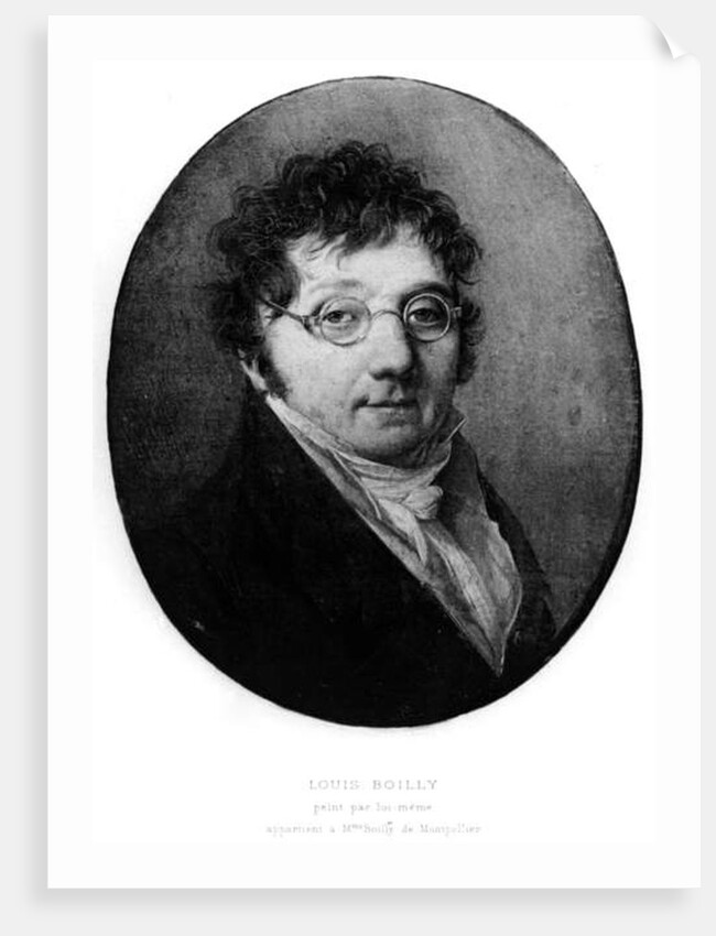 Self Portrait of Louis Boilly by Louis Leopold Boilly