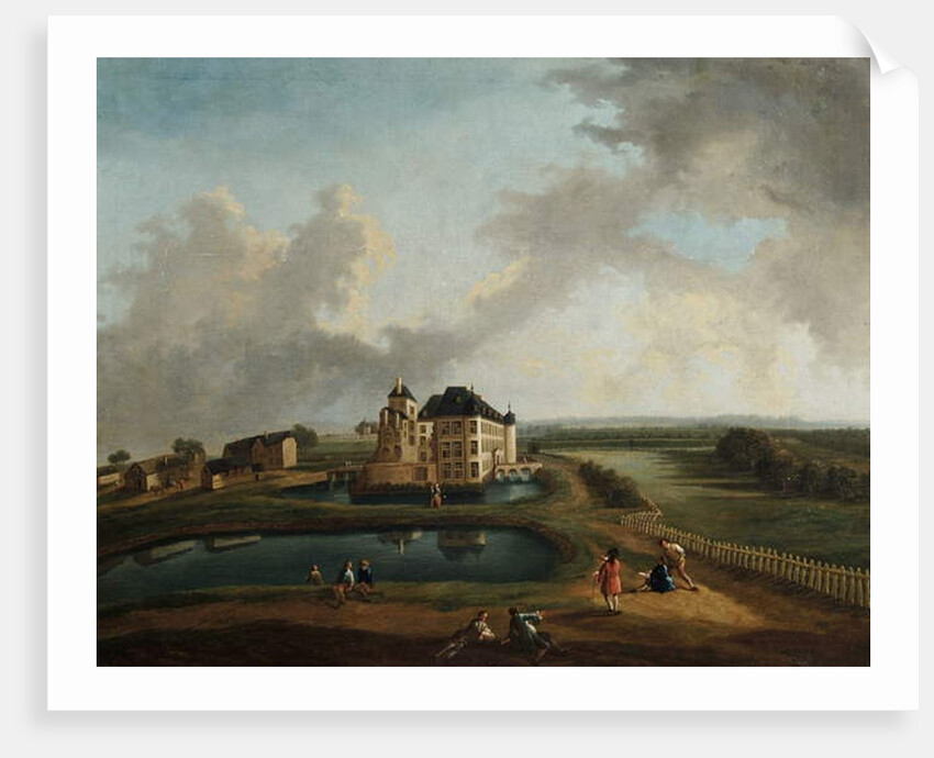 Flemish Castle by Flemish School
