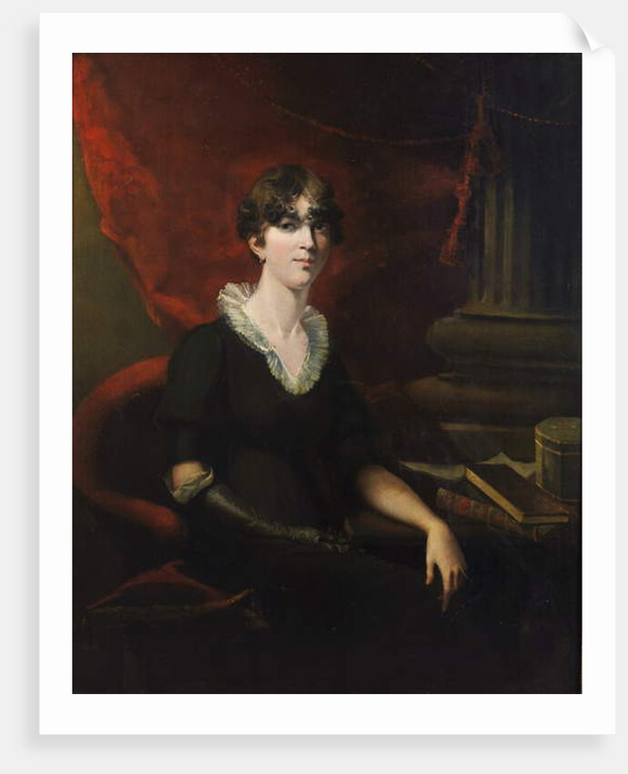 Portrait of a Lady, possibly Sarah Harriet Burney by Thomas Lawrence