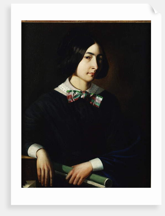 George Sand by French School