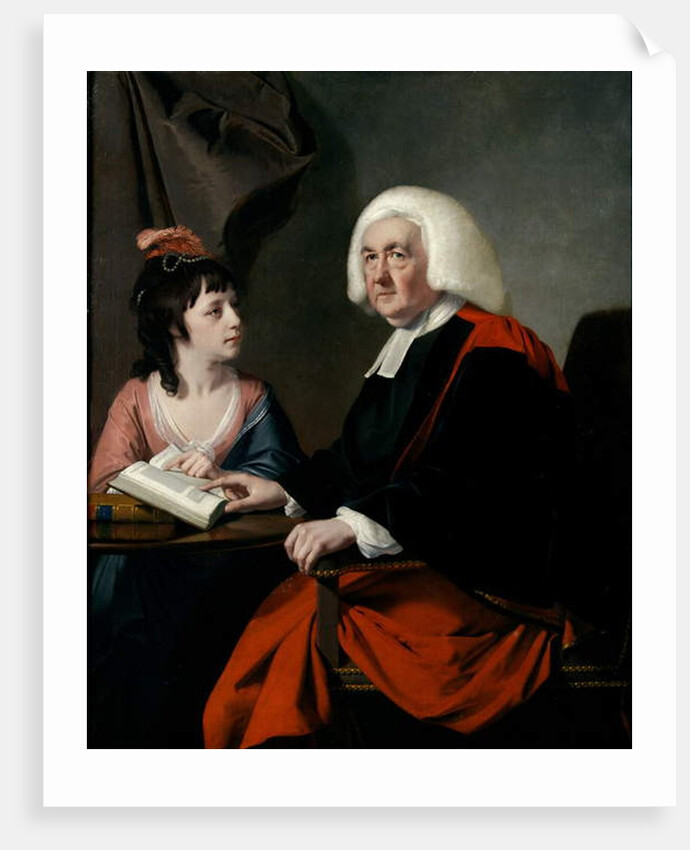Rev. Thomas Wilson and Miss Catherine Macaulay by Joseph Wright of Derby