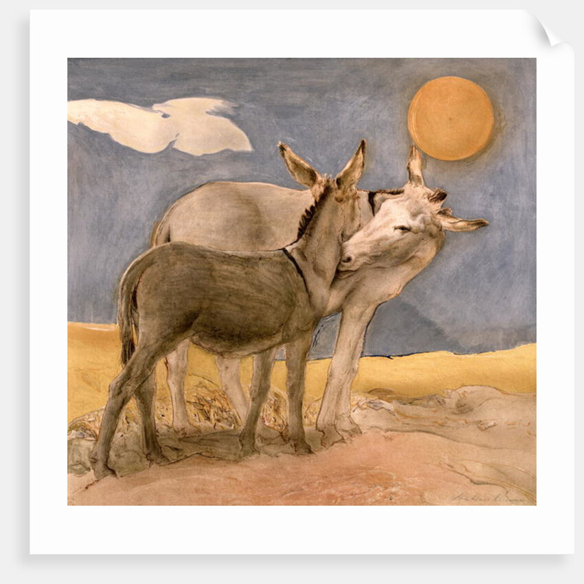 Donkeys, 1989 by Antonio Ciccone