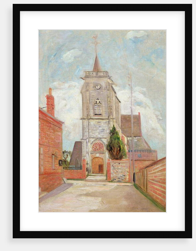 Church by Tadeusz Makowski