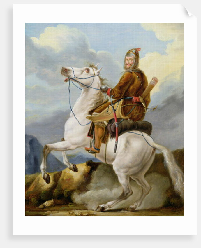 An Oriental Warrior by Alexander Orlowski