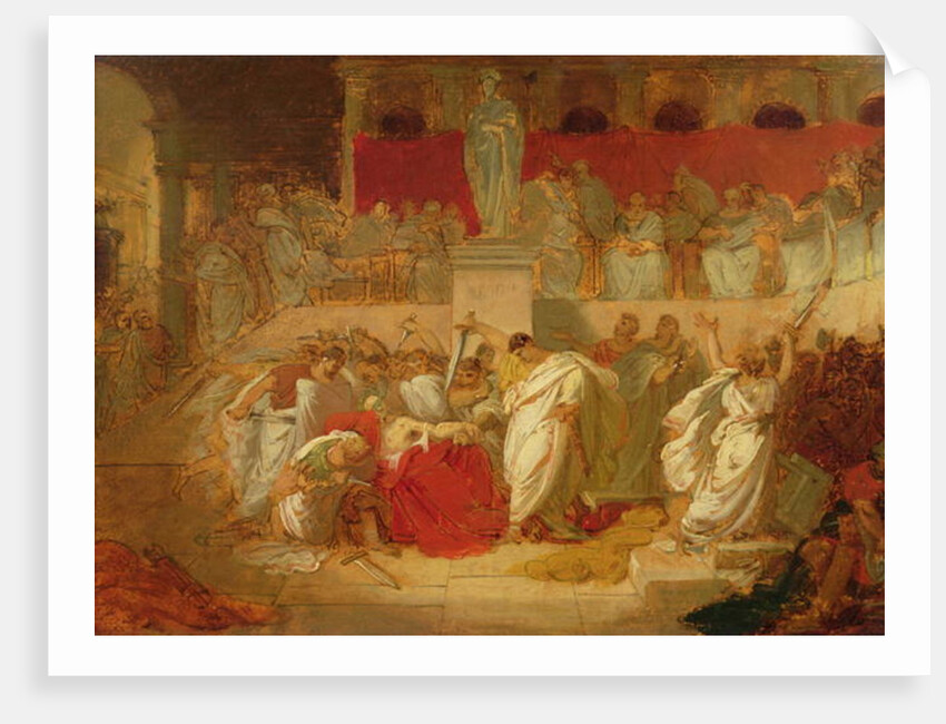 The Death of Caesar by Vincenzo Camuccini