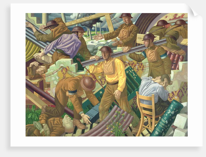 Canadian Observation Post, 1919 by Colin Unwin Gill