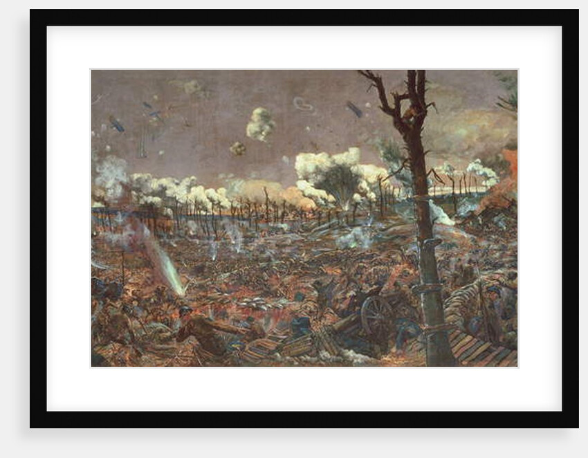 Battle of Courcelette, 1918 by Louis Weirter