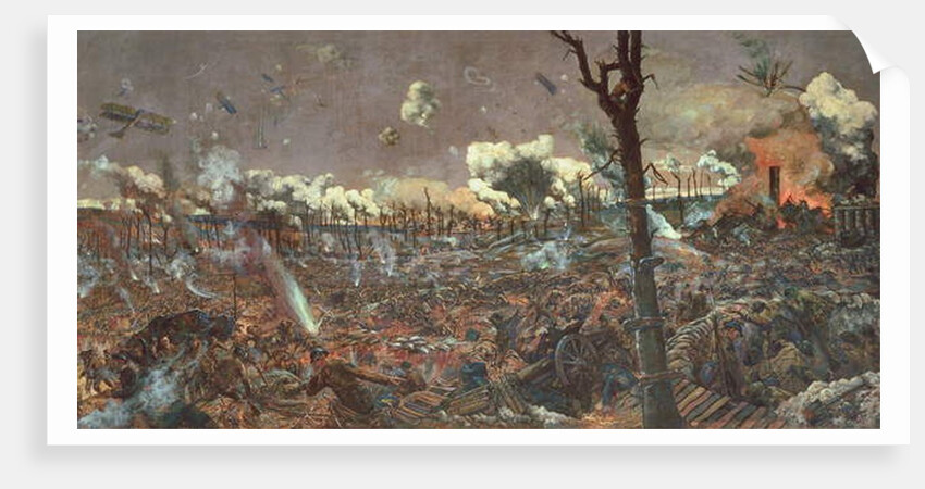 Battle of Courcelette, 1918 by Louis Weirter