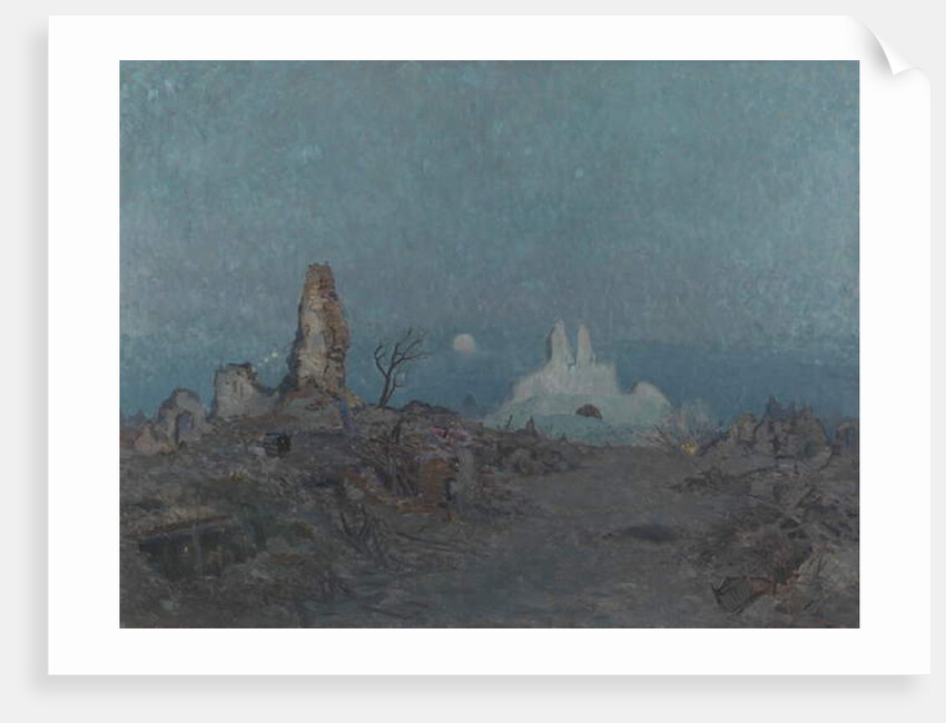 The Sunken Road, Hangard, 1918 by Maurice Galbraith Cullen