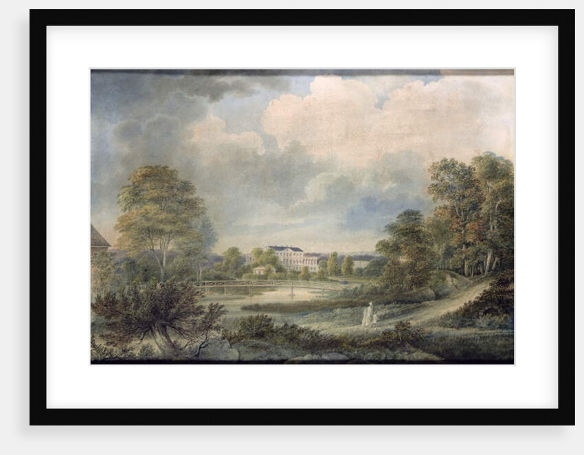 View of Safslaholm Castle in Sweden by Johan Fredrik Julin