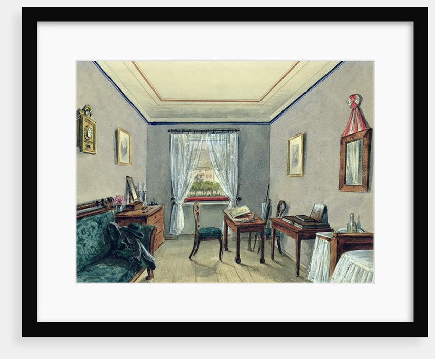 Artist's Studio in Bad Ischl, 1867 by Austrian School