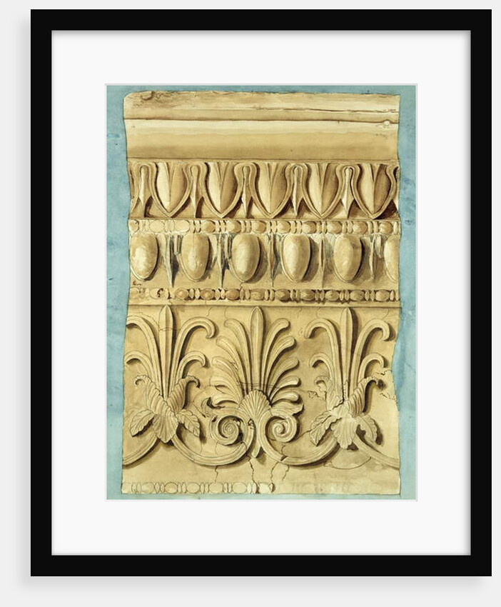 Architectural Fragment, 1837 by George Henry Bailey