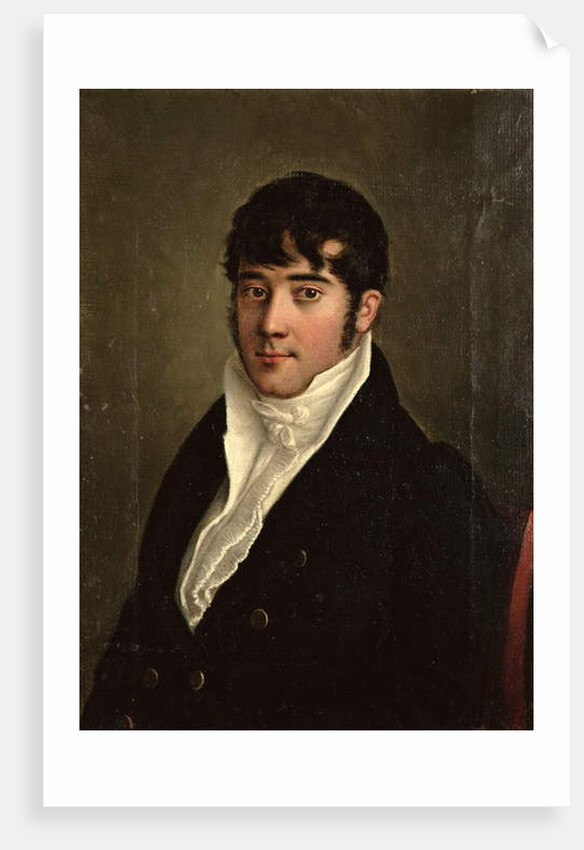 Portrait of a Seated Gentleman, c.1825 by French School