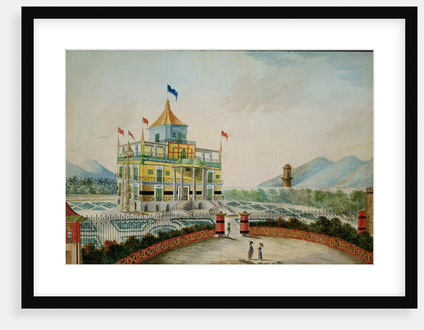 La Favorita, or Palazzo Cinese, Palermo by English School